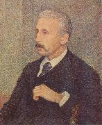 Theo Van Rysselberghe Portrait of Auguste Descamps oil painting artist